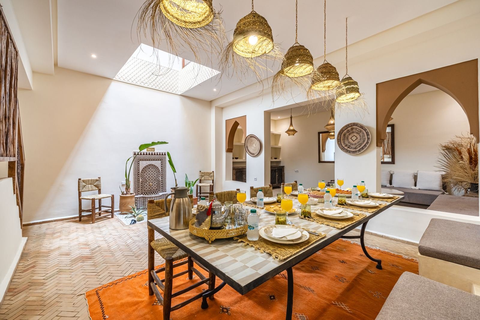 Riad Macan — patio