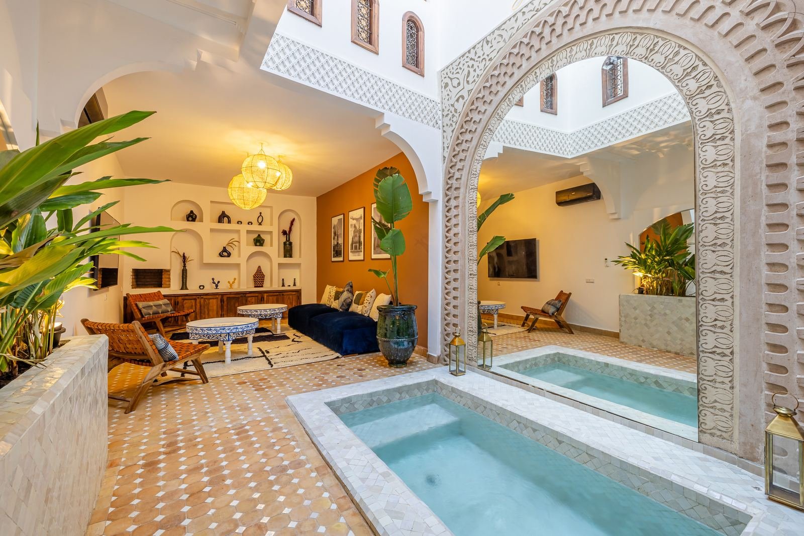 Riad Dar Lalla Saadia — patio