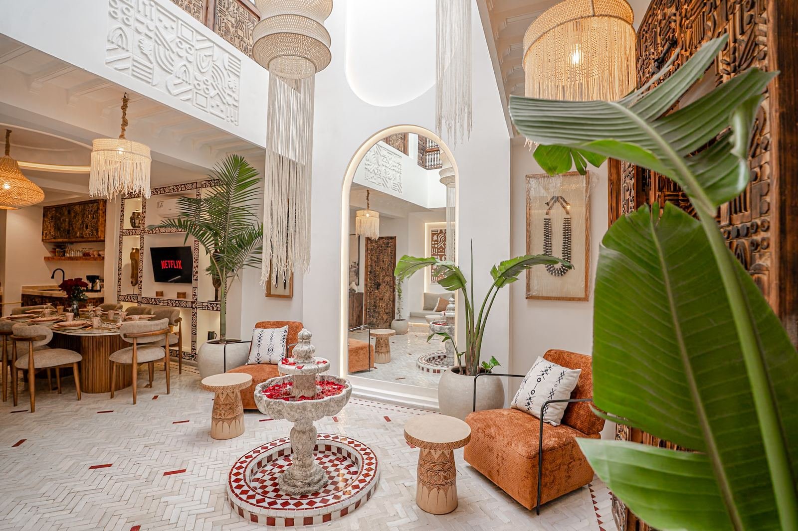 Riad Tigmi — patio